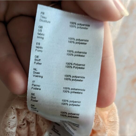 Maje pink lace dress size 1 - Picture 11 of 14